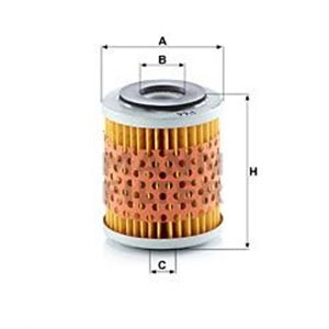 P 66 x Kütusefilter MANN-FILTER - Top1autovaruosad