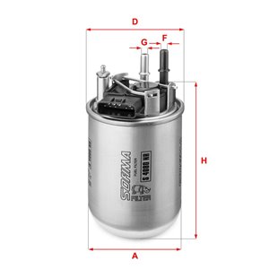 S4080NR  Fuel filter SOFIMA 