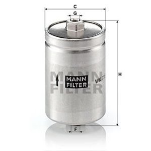 WK 725 MANN FILTER Kütusefilter     