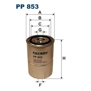 PP 853 FILTRON Kütusefilter     
