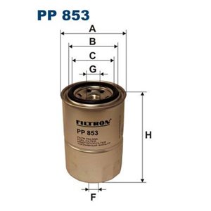 PP 853  Fuel filter FILTRON 