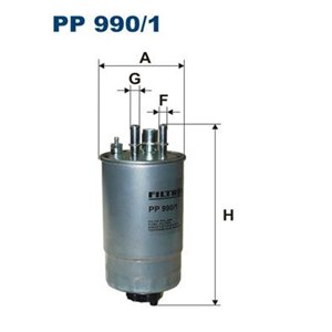 PP 990/1 Bränslefilter FILTRON - Top1autovaruosad