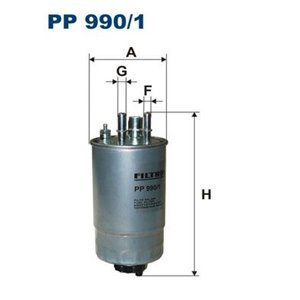 PP 990/1 Kütusefilter FILTRON - Top1autovaruosad