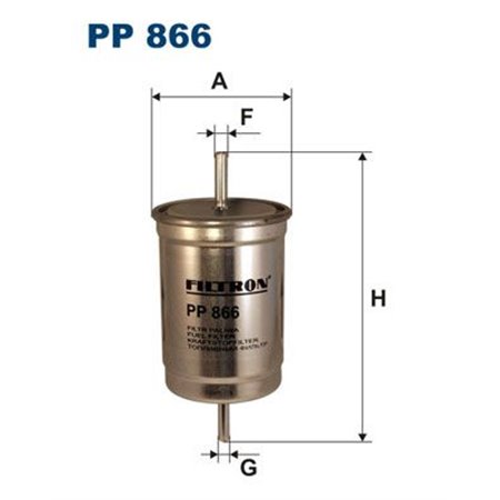 PP 866 Kütusefilter FILTRON