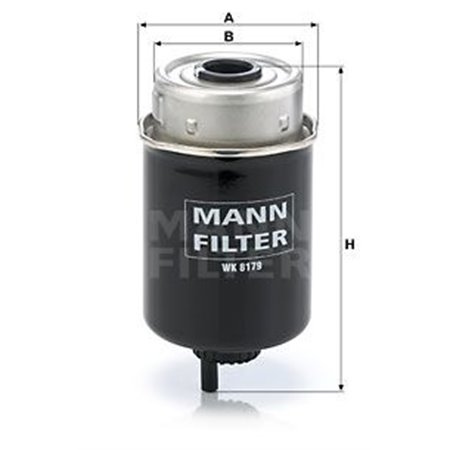 WK 8179 Kütusefilter MANN-FILTER