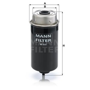 WK 8187  Fuel filter MANN FILTER 