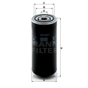 WDK 962/11 Топливный фильтр MANN-FILTER - Top1autovaruosad