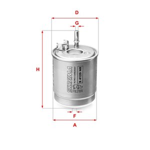 S4129NR  Fuel filter SOFIMA  - Top1autovaruosad