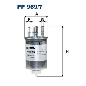 PP 969/7 Kütusefilter FILTRON - Top1autovaruosad