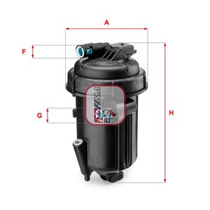 S5163GC  Fuel filter SOFIMA  - Top1autovaruosad