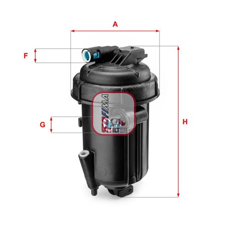 S 5163 GC Bränslefilter SOFIMA