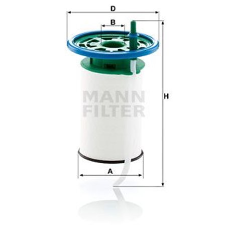 PU 7015 Топливный фильтр MANN-FILTER