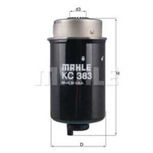 KC383  Fuel filter KNECHT 