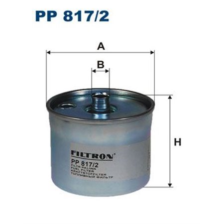 PP 817/2 Kütusefilter FILTRON