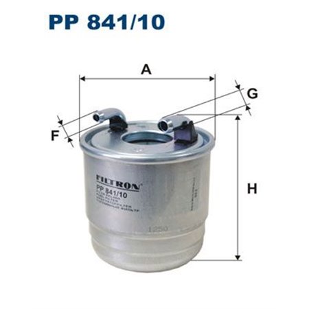 PP 841/10 Kütusefilter FILTRON