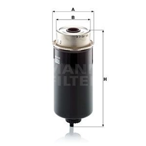 WK 8161  Fuel filter MANN FILTER 