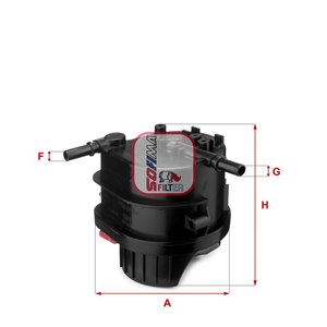 S 4015 NR Fuel Filter SOFIMA - Top1autovaruosad