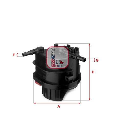 S 4015 NR Fuel Filter SOFIMA