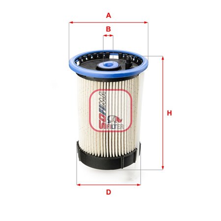 S 6065 NE Fuel Filter SOFIMA