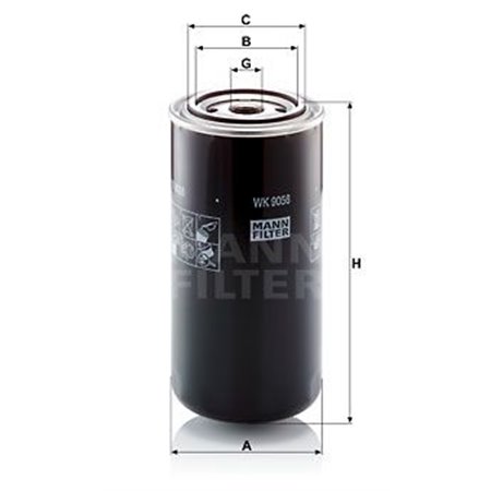 WK 9056 Fuel Filter MANN-FILTER