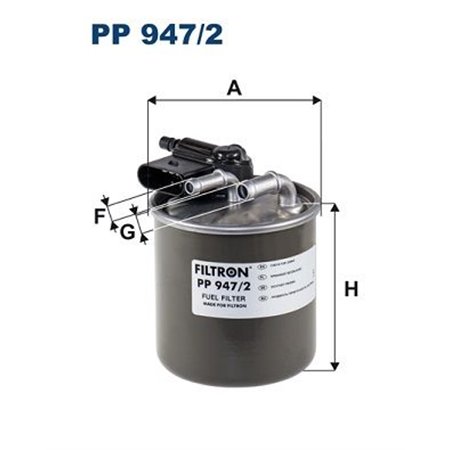 PP 947/2 Fuel Filter FILTRON