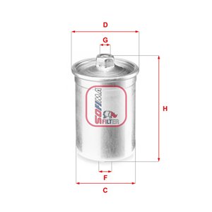 S1506B  Fuel filter SOFIMA 