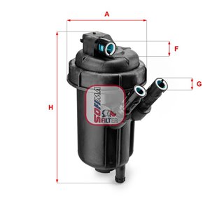 S 5116 GC Bränslefilter SOFIMA - Top1autovaruosad