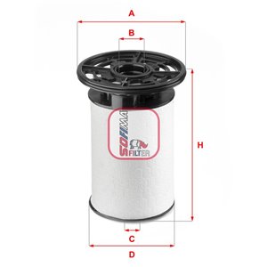 S1076NE  Fuel filter SOFIMA 