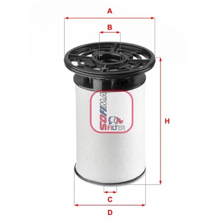 S 1076 NE Fuel Filter SOFIMA