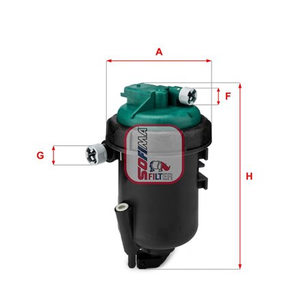 S 5181 GC Polttoainesuodatin SOFIMA