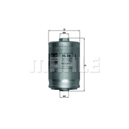 KL 36 Fuel Filter KNECHT