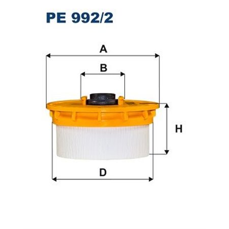 PE 992/2 Polttoainesuodatin FILTRON