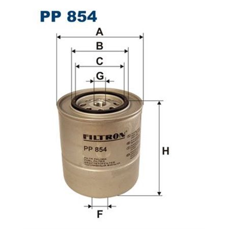 PP 854 FILTRON Kütusefilter     