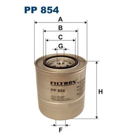 PP 854 Fuel Filter FILTRON