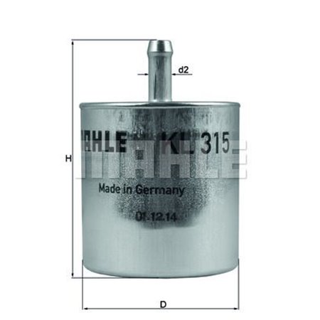 KL315  Fuel filters KNECHT 