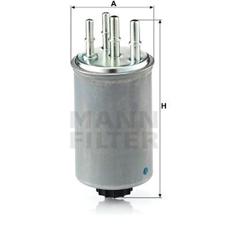 WK 829/4 Fuel Filter MANN-FILTER