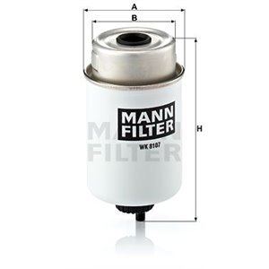 WK 8107 Bränslefilter MANN-FILTER - Top1autovaruosad