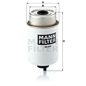 WK 8107 Топливный фильтр MANN FILTER      - Top1autovaruosad