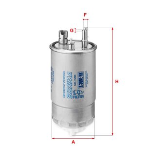 S3ONENR  Fuel filter SOFIMA 