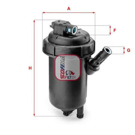 S 5120 GC Fuel Filter SOFIMA