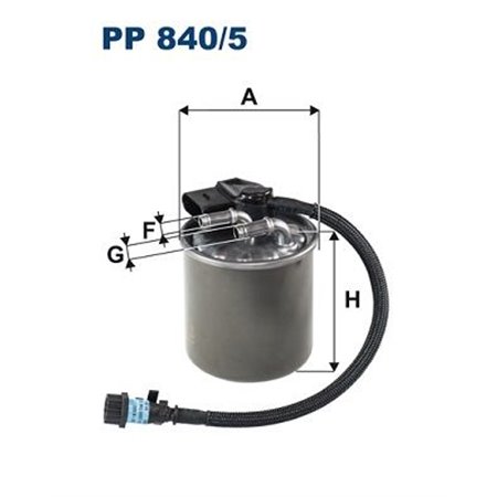 PP 840/5 Fuel Filter FILTRON