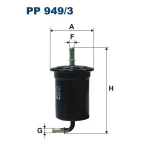 PP 949/3 Polttoainesuodatin FILTRON - Top1autovaruosad