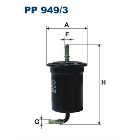 PP 949/3 Bränslefilter FILTRON