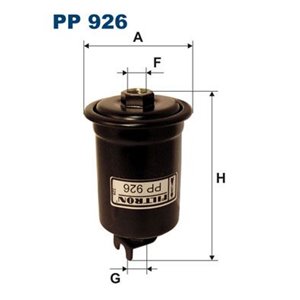 PP 926 Топливный фильтр FILTRON - Top1autovaruosad
