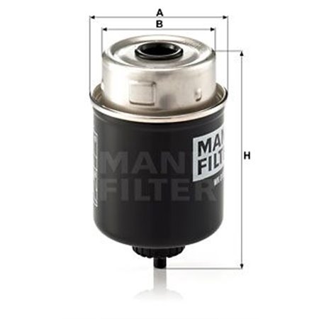 WK 8100 Топливный фильтр MANN FILTER     