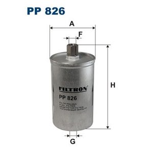 PP 826 Топливный фильтр FILTRON     