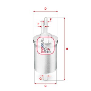 S 1840 B Kütusefilter SOFIMA - Top1autovaruosad