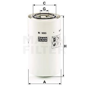 WK 9065  Fuel filter MANN FILTER  - Top1autovaruosad