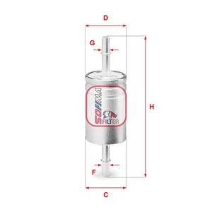 S3740B  Fuel filter SOFIMA 