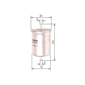 0 450 905 275 Fuel Filter BOSCH - Top1autovaruosad